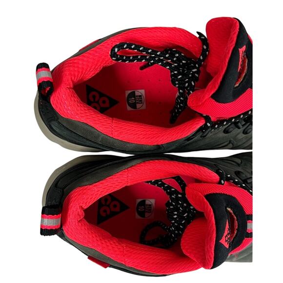 RARE NOS Nike ACG Lunar Macleay Anthracite/Solar Red Shoes Men’s Size 10 NWOB